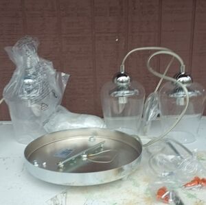 3 Pendant Cluster Hanging Light Fixture